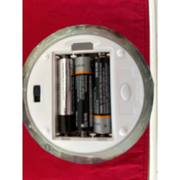 Everlasting Musical Flameless Candle Santa Reindeer‎ 4" NIB - Picture 6 of 6